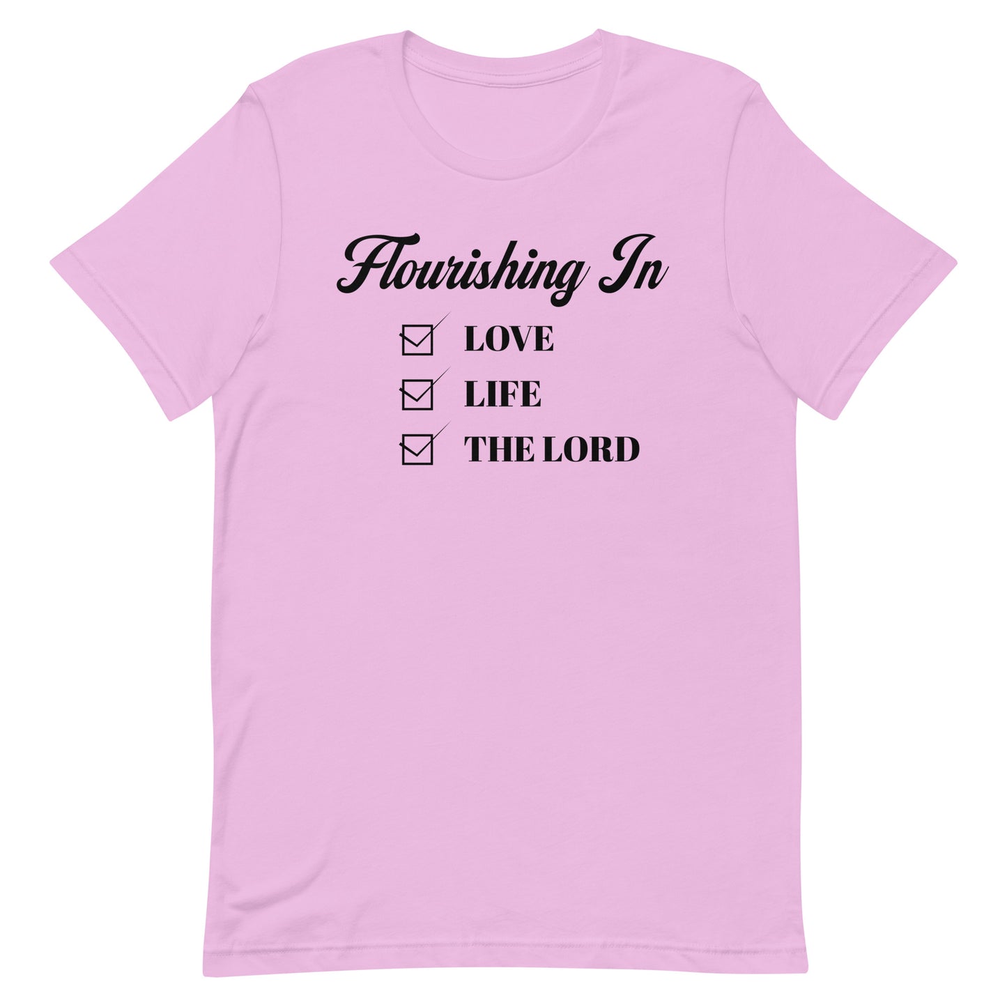 "Flourishing Checklist" T-Shirt